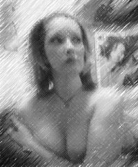 Julia Perbello portrayed by Pietro Marinetti