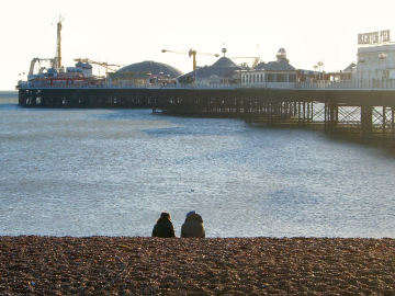 Brighton Pier and Brighton people