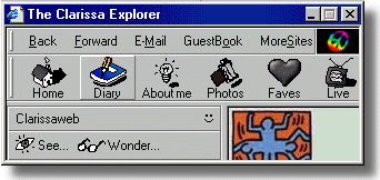 Open the Clarissa Explorer